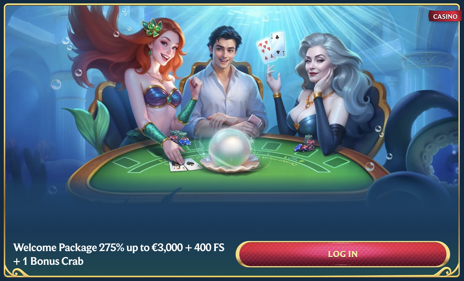 AquaWin Casino Welcome Bonus